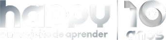Logo Happy 10 anos